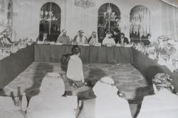 ألجلسة ألافتتاحية للقاء ألتأسيسي لمنتدى التنمية-أبوظبي 1979