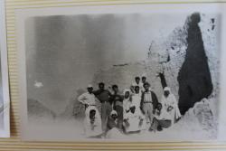 رحلة نادي الطليعة إلى شمال قطر-أطلال قلعة مرير1960